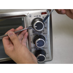 Замена ручек управления Black and Decker TO1303SB